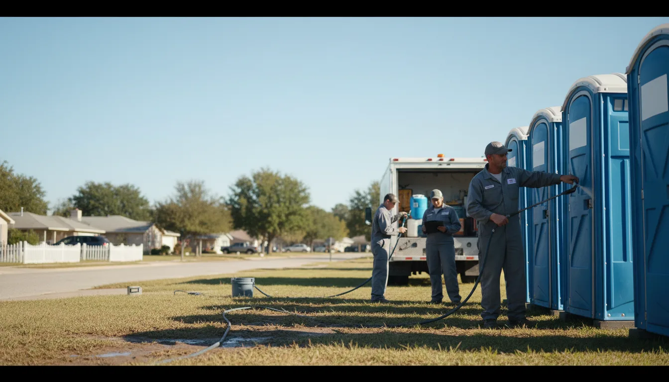 Long-Term Portable Toilet Rental in Ellsworth, IA near me